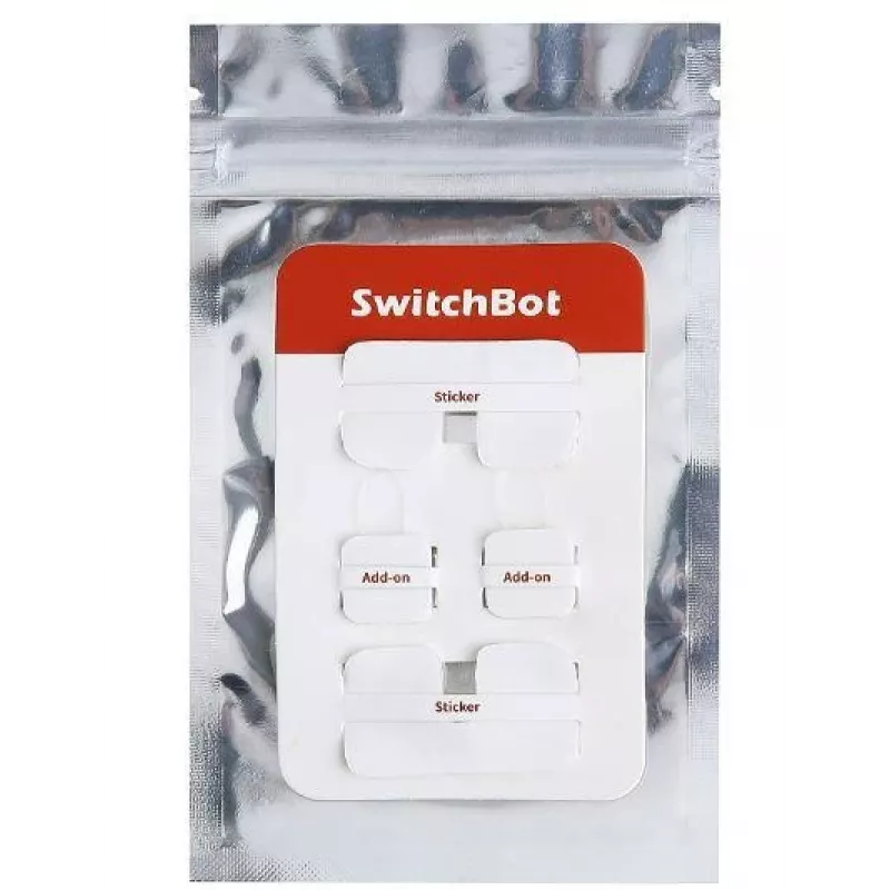 SwitchBot Add-On Sticker Wireless Control — αυτοκόλλητο add-on smart home (ADD-ONSTICKER)