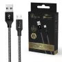 Καλώδιο φόρτισης Extralink Smart Life 15W USB-A σε microUSB 100 cm PVC 5V 2,4A μαύρο