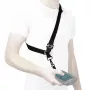 Universal shoulder strap Mobilis 001084 σύστημα ασφαλείας απελευθέρωσης μαύρο