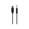 Καλώδιο αντάπτορας CableXpert USB-C σε υποδοχή 3,5 mm 1,5 m M/M (μαύρο)