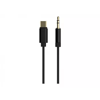Καλώδιο αντάπτορας CableXpert USB-C σε υποδοχή 3,5 mm 1,5 m M/M (μαύρο)