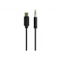 Καλώδιο αντάπτορας CableXpert USB-C σε υποδοχή 3,5 mm 1,5 m M/M (μαύρο)
