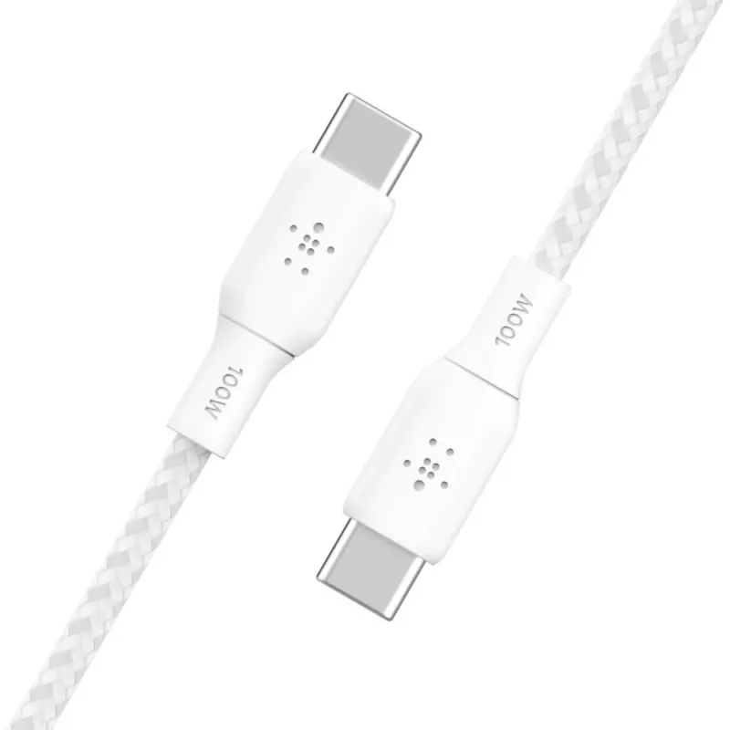 Καλώδιο USB Belkin BOOST CHARGE USB 2.0 2m USB C Λευκό