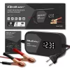 Φορτιστής μπαταρίας QOLTEC 52492 12V 2A με μικροεπεξεργαστή και αναγέννηση κυψελών
