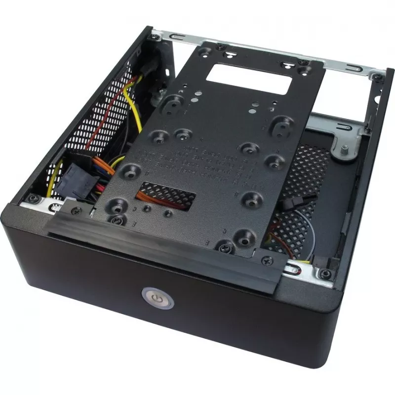 Κουτί PC Inter-Tech ITX-601 Desktop μαύρο