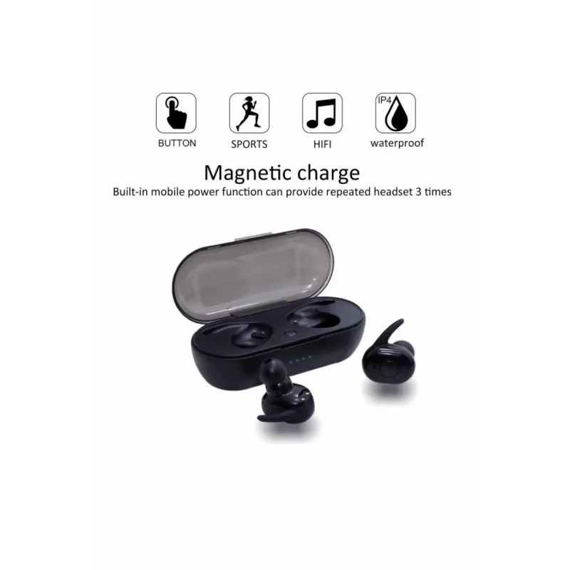Ασύρματα ακουστικά V.Silencer True Wireless λευκά
