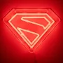 Επιτοίχιο LED νέον φως Paladone Superman PP14478SMTVN, διακοσμητική επιτοίχια πινακίδα