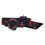 Πληκτρολόγιο gaming GEMBIRD GGS-UMG4-02 104 πλήκτρα Full-Size USB QWERTY US-Αγγλικά με ποντίκι, μαύρο