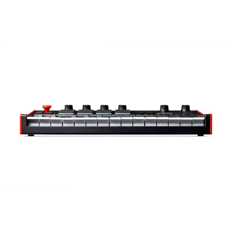 Akai MPK Mini Play MK3 πληκτρολόγιο ελέγχου MIDI με χειριστήριο pad, USB, μαύρο/κόκκινο