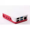 ALLNET Raspberry Pi 4 αξεσουάρ - επίσημη θήκη κόκκινο/λευκό για 4