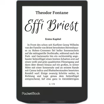 PocketBook Verse - 15,2 cm (6 ίντσες) - E Ink Carta - 758 x 1024 Pixel - ACSM - AZW - AZW3 - CBR - CBZ - CHM - DOC - DOCX - DjVu - EPUB - EPUB DRM - FB2 - FB2.ZIP - HTM - HTML - MOBI,...