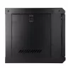 EXTRALINK LITE 6U 530X400 Επιτοίχια βάση rack μαύρη με ράφι
