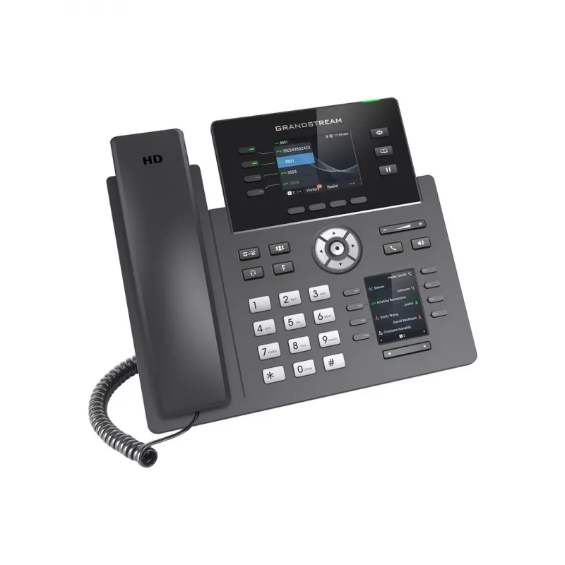 IP τηλέφωνο Grandstream Networks GRP2614 Μαύρο