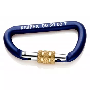 Καραμπίνερ ασφαλείας Knipex 00 50 03 T BK