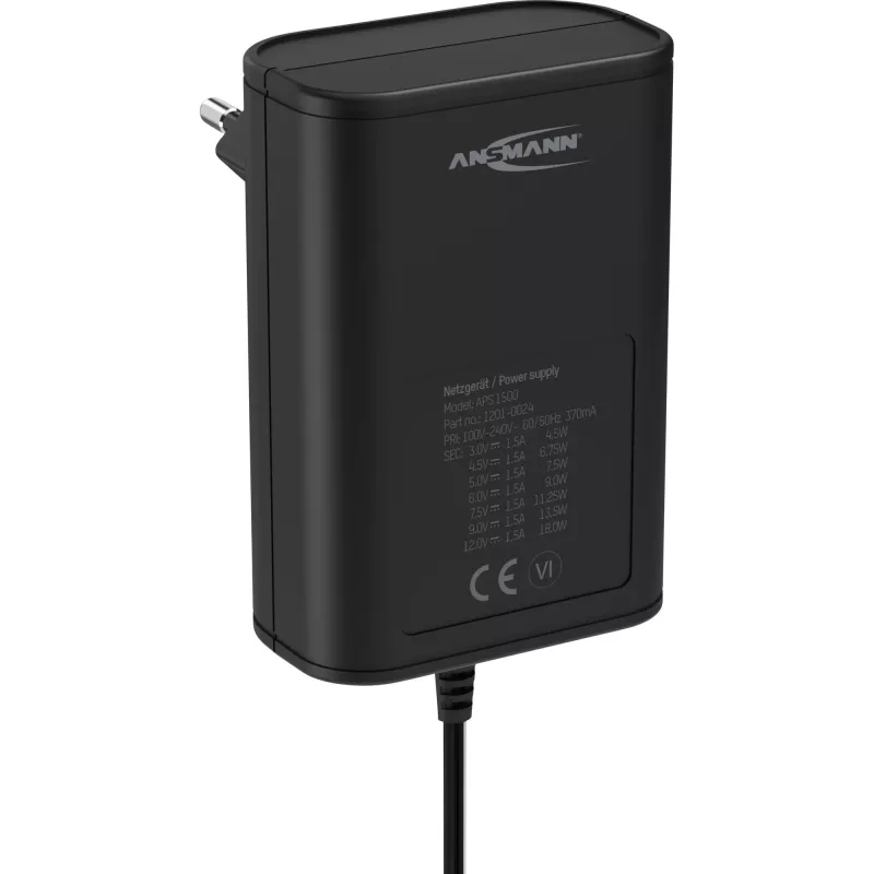 Φορτιστής Ansmann APS 1500 Universal μαύρο
