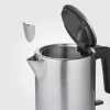 Severin WK 3489 ηλεκτρικός βραστήρας 1 l 2400 W μαύρο, ασημί
