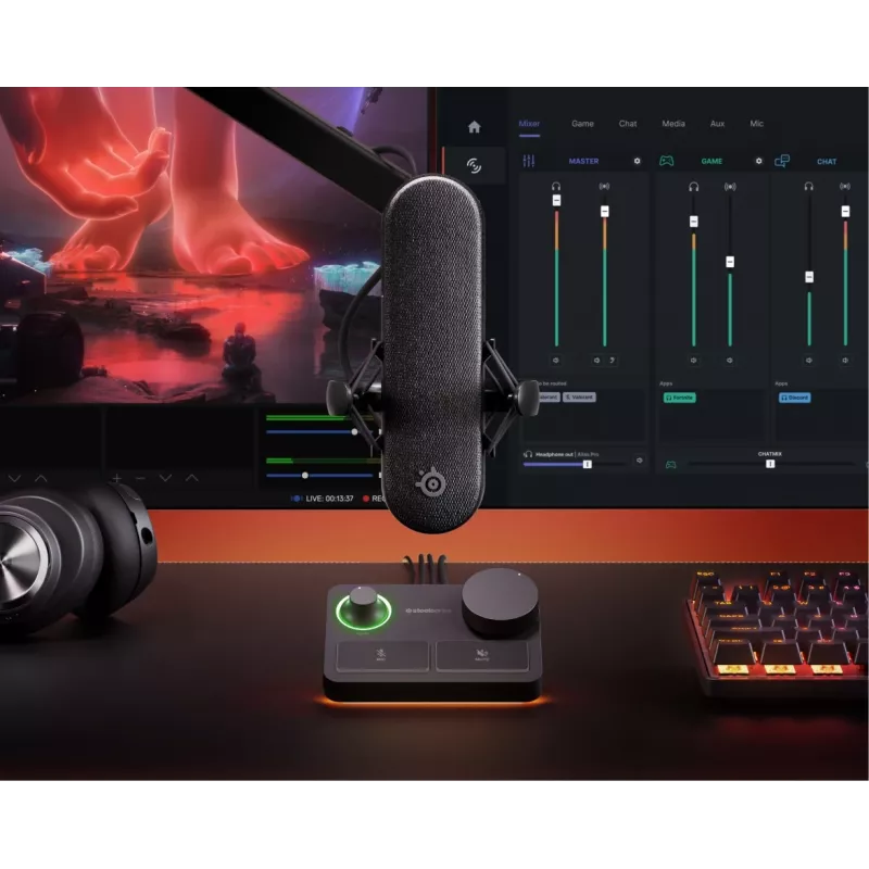 Μικρόφωνο PC Steelseries ALIAS PRO