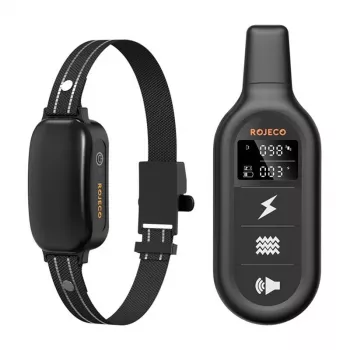Rojeco 1000M PD521 ηλεκτρονικό κολάρο εκπαίδευσης (μαύρο)