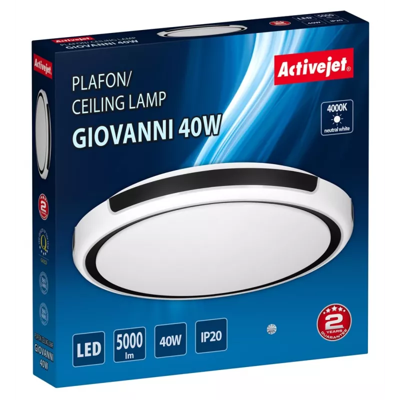 Activejet AJE-GIOVANNI LED φωτιστικό οροφής 40W