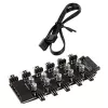 Lamptron SP105 Hub ανεμιστήρων PWM 10 θέσεων