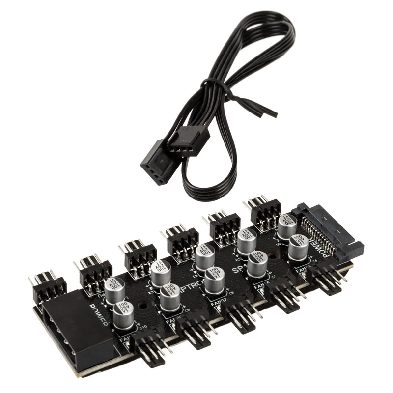 Lamptron SP105 Hub ανεμιστήρων PWM 10 θέσεων
