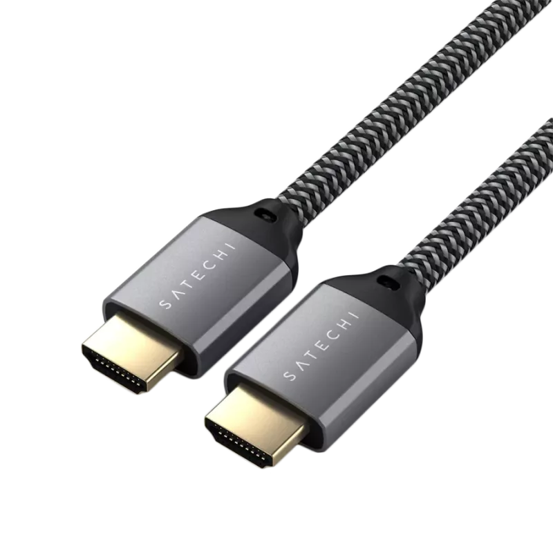 Satechi ST-8KHC2MM - 2 m - HDMI Type-A (Standard) - HDMI Type-A (Standard) - Γκρι