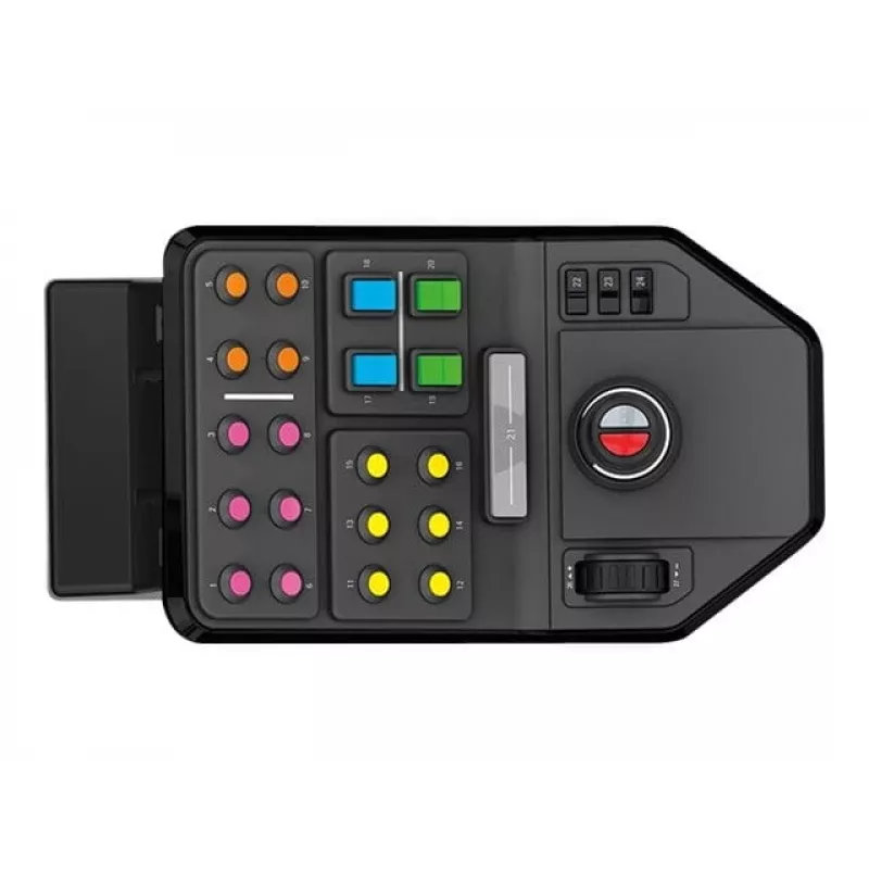 Logitech Heavy Equipment Side Panel - Χειριστήριο για προσομοιωτή πτήσης - k 945-000014