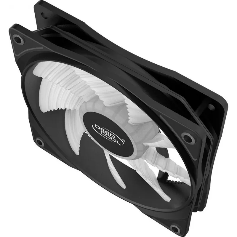 DeepCool RF120B Ανεμιστήρας κουτιού 12 cm Μαύρο, Διαφανές 1 τεμ.
