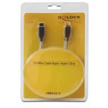Καλώδιο FireWire A/B DeLOCK 82588 1,0 m γκρι