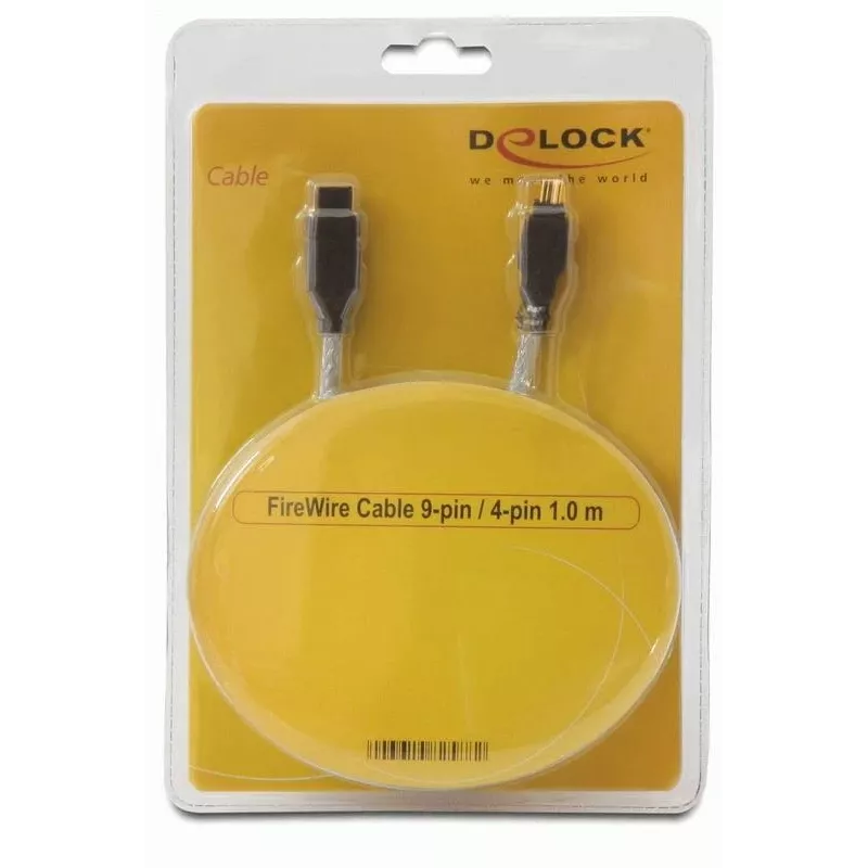 Καλώδιο FireWire A/B DeLOCK 82588 1,0 m γκρι