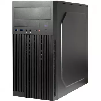 Κουτί υπολογιστή INTER-TECH IT-6521 ευθύ, ATX, μαύρο