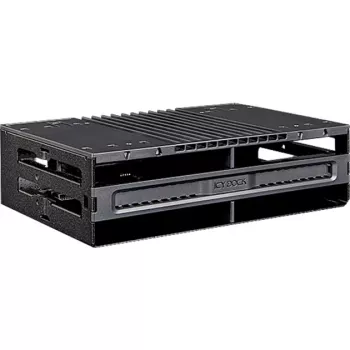 ICY DOCK - MB024SP-B - flexiDOCK Πλαίσιο εναλλαγής χωρίς δίσκο 4x 2,5 SAS/SATA SSD/HDD για θήκη 5,25