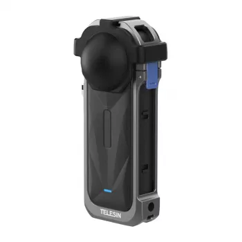 Προστατευτική θήκη αλουμινίου για Insta360 X5 από Telesin — σκληρό κάλυμμα, μοντέλο S6-FMS-19-TIS