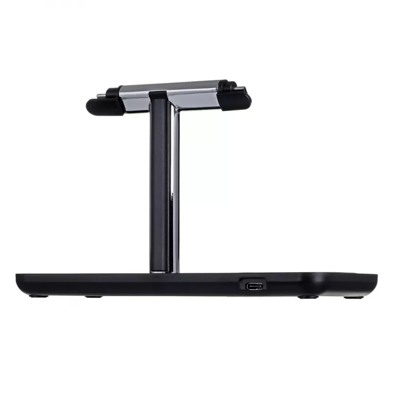 Αυτόνομος σταθμός φόρτισης UNITEK P1212A 15 W ασύρματος ABS μαύρο ασημί