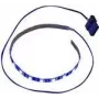 Ταινία LED Inter-Tech 88885448 300 mm Μαύρο Μπλε 18 λάμπες
