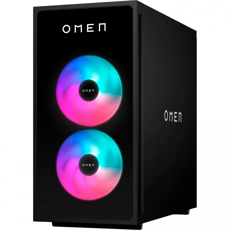 Υπολογιστής παιχνιδιών HP OMEN 35L GT16-1296ng AMD Ryzen 9 9900X3D, 32 GB DDR5 RAM, 1 TB SSD, GeForce RTX 5070 Ti, χωρίς λειτουργικό σύστημα, μαύρος