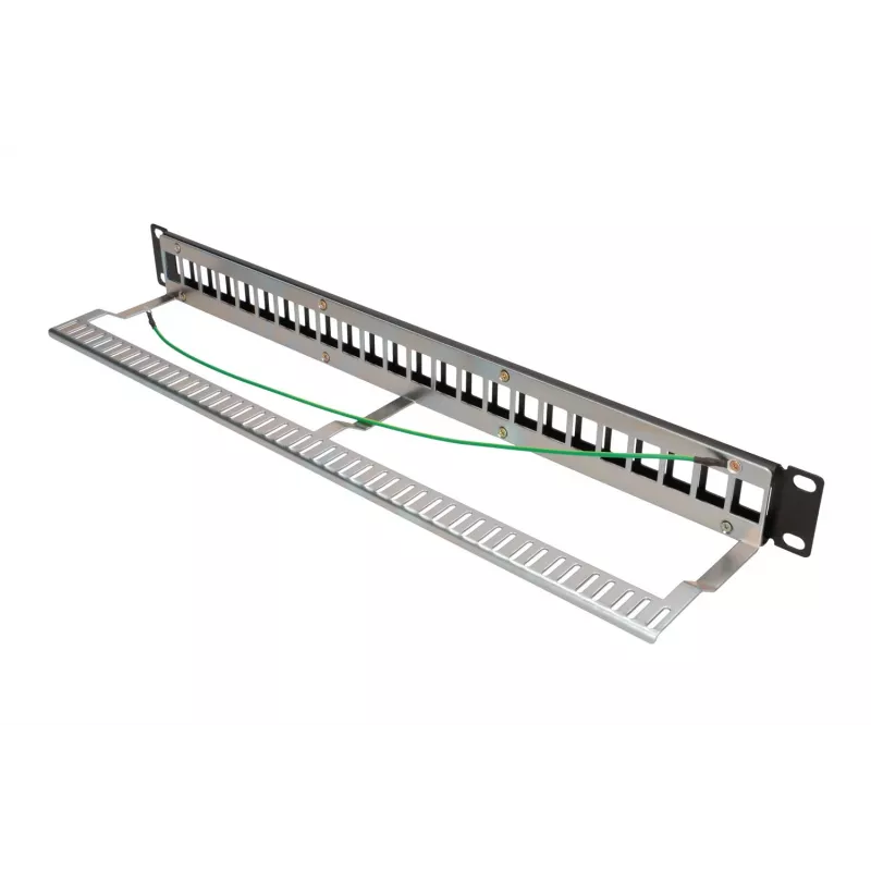 Extralink Patch panel 24 θυρών STP, αρθρωτό, 24 θύρες