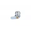 Κλειδαριά πόρτας Extralink ROUND LOCK FOR CABINETS, στρογγυλή κλειδαριά ντουλαπιού, ασημί