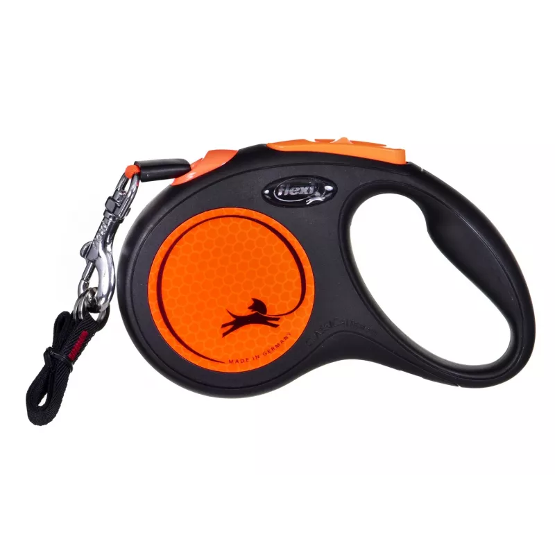 FLEXI νέο Neon S - λουρί με μηχανισμό - 5 m