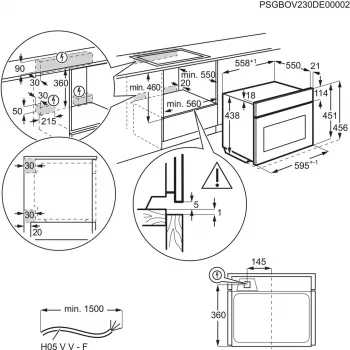 ELECTROLUX LVL8E09Z Φούρνος