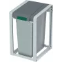 Hailo ProfiLine Öko XL 0935-202 βασική μονάδα διαχωριστή απορριμμάτων, γκρι