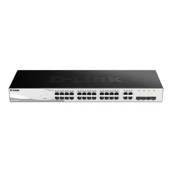 D-Link DGS-1210-28 Managed L2/L2+ 1U μαύρο