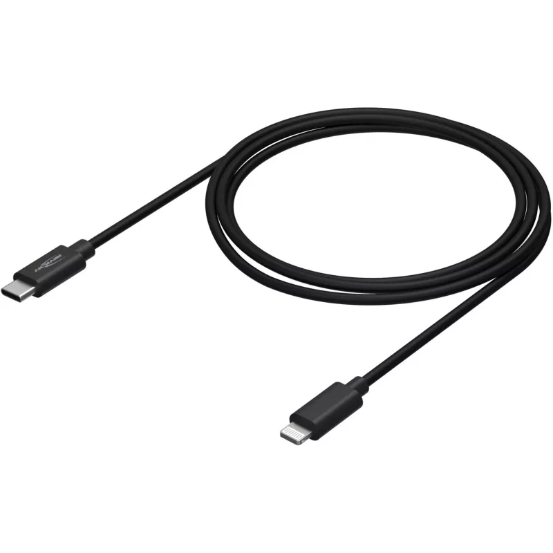 Καλώδιο κινητού Ansmann 1700-0106 μαύρο USB C Lightning 0,12 m