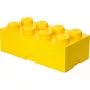 Room Copenhagen LEGO STORAGE BRICK 8 Κίτρινο Πολυπροπυλένιο 500x250x180mm
