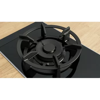 Bosch Serie 8 PRA3A6I10 εστία μαύρη ενσωματωμένη 30 cm αερίου 1 ζώνη(-ες)