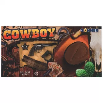 Παιδικό σετ cowboy Pulio Μοντέλο 155880/0 με καπέλο — αξεσουάρ Gonher