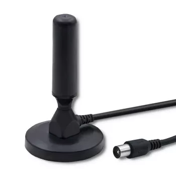 Εσωτερική κεραία TV QOLTEC 57016 DVB-T2 – συμπαγής σχεδιασμός για ψηφιακή επίγεια λήψη