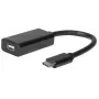 Καλώδιο οθόνης Garbot USB3.1 C-MiniDP M/F 15cm – USB-C σε Mini DisplayPort, 15 cm
