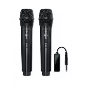 Muse | Συσκευασία 2 ασύρματα μικρόφωνα | MC-50 WI | μαύρα