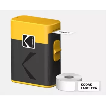 Εκτυπωτής ετικετών Kodak Label ERA M50 Bluetooth για ετικέτες 14 mm με κίτρινο ρολό
